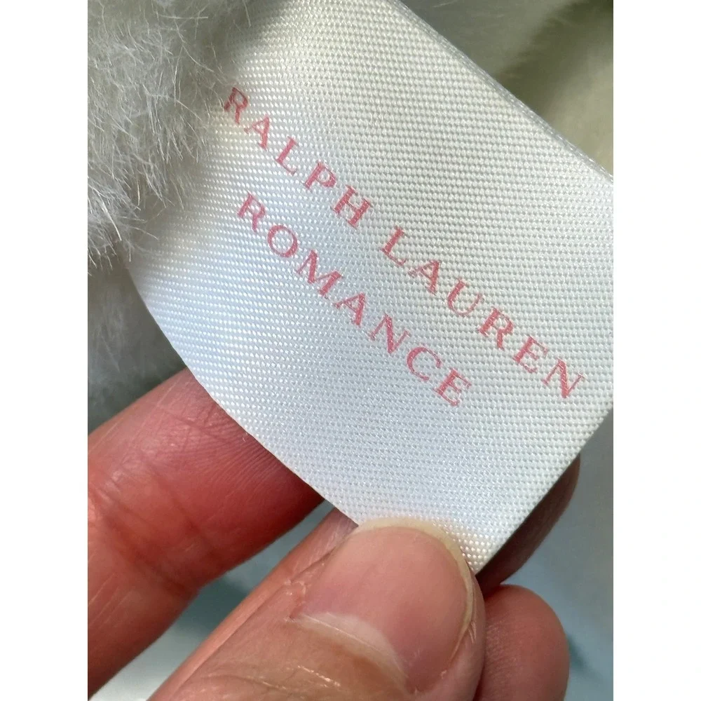 Ralph Lauren Romance White Teddy Bear sz 15